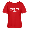 Steglitz - Relaxed Rundhals Frauen Bio-T-Shirt - Rot