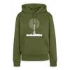 Funkturm im Fokus - Frauen Premium Hoodie - Khaki
