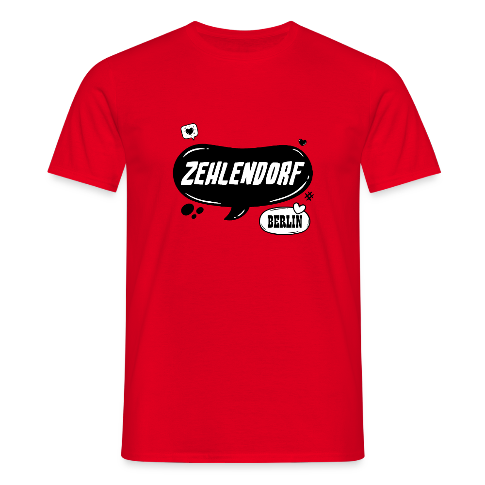 Zehlendorf Berlin - Männer Premium T-Shirt - Rot
