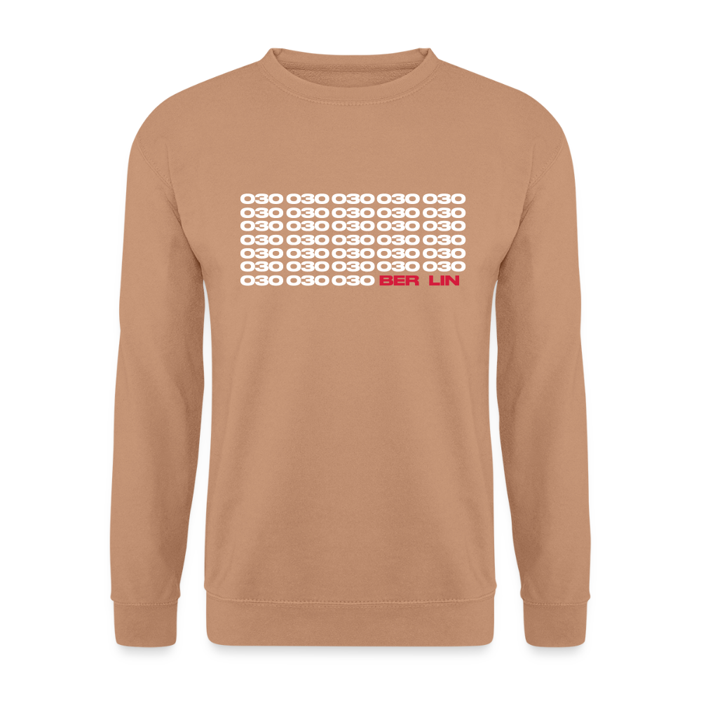 030 Berlin - Unisex Pullover - Mocca