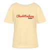 Charlottenburg Berlin - Relaxed Rundhals Frauen Bio-T-Shirt - Creme