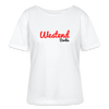 Westend Berlin - Relaxed Rundhals Frauen Bio-T-Shirt - Weiß