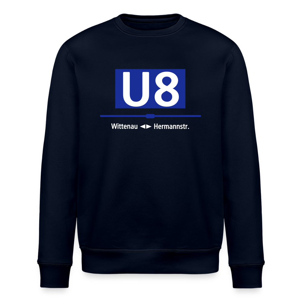 U8 - Unisex Bio Sweatshirt - Navy