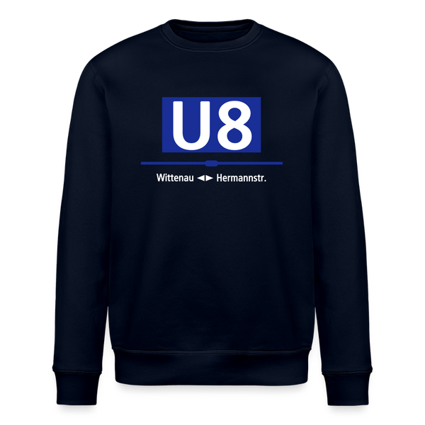 U8 - Unisex Bio Sweatshirt - Navy