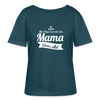 Mama Wees Allet - Relaxed Rundhals Frauen Bio-T-Shirt - Dunkles Petrol