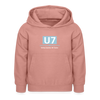U7 - Kinder Hoodie - Altrosa
