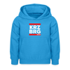 KRZBRG - Kinder Hoodie - Meeresblau