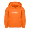Jeh Weita! - Kinder Hoodie - Orange