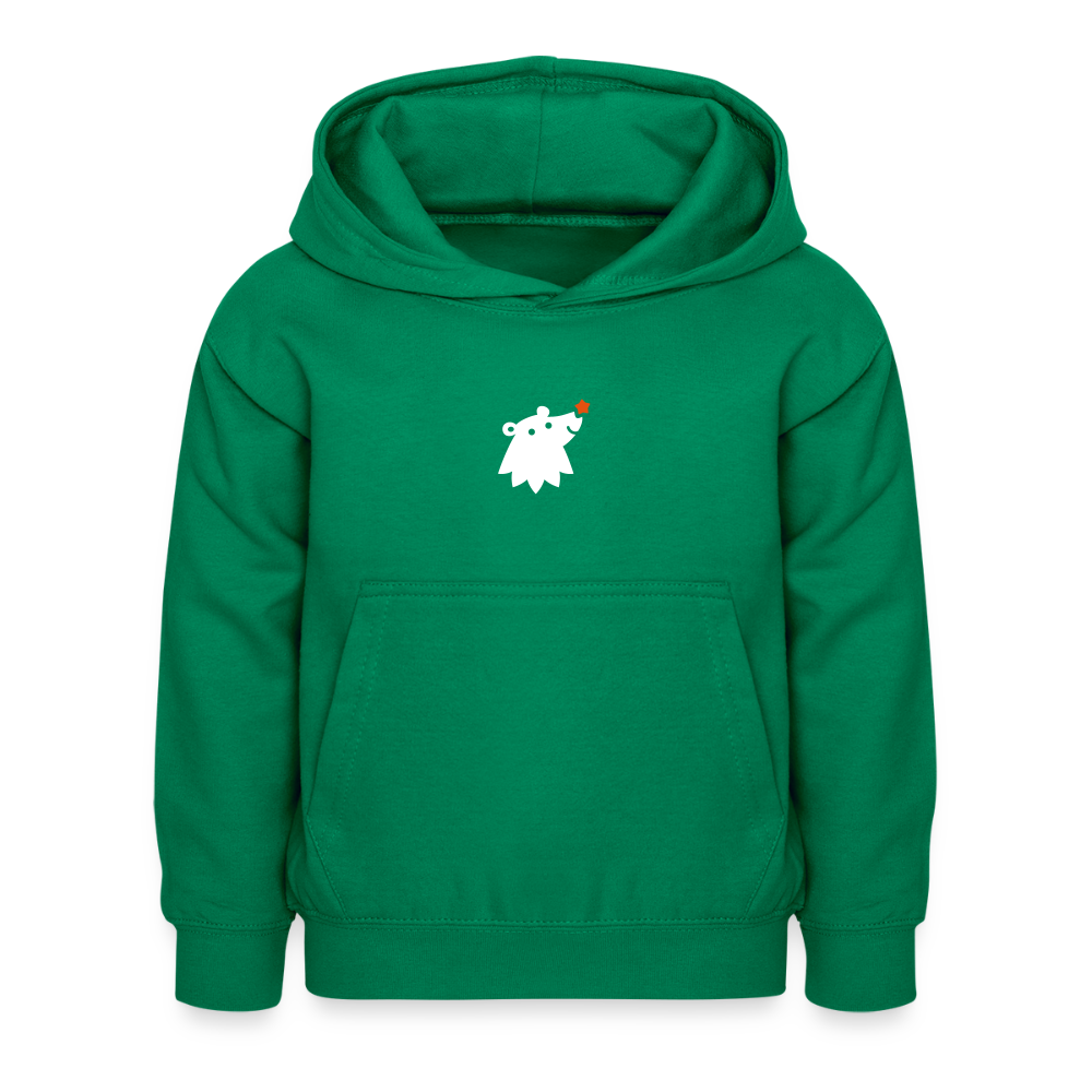 Schnauze Bär - Kinder Hoodie - Kelly Green