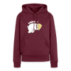 Knülle - Frauen Premium Hoodie - Burgunderrot