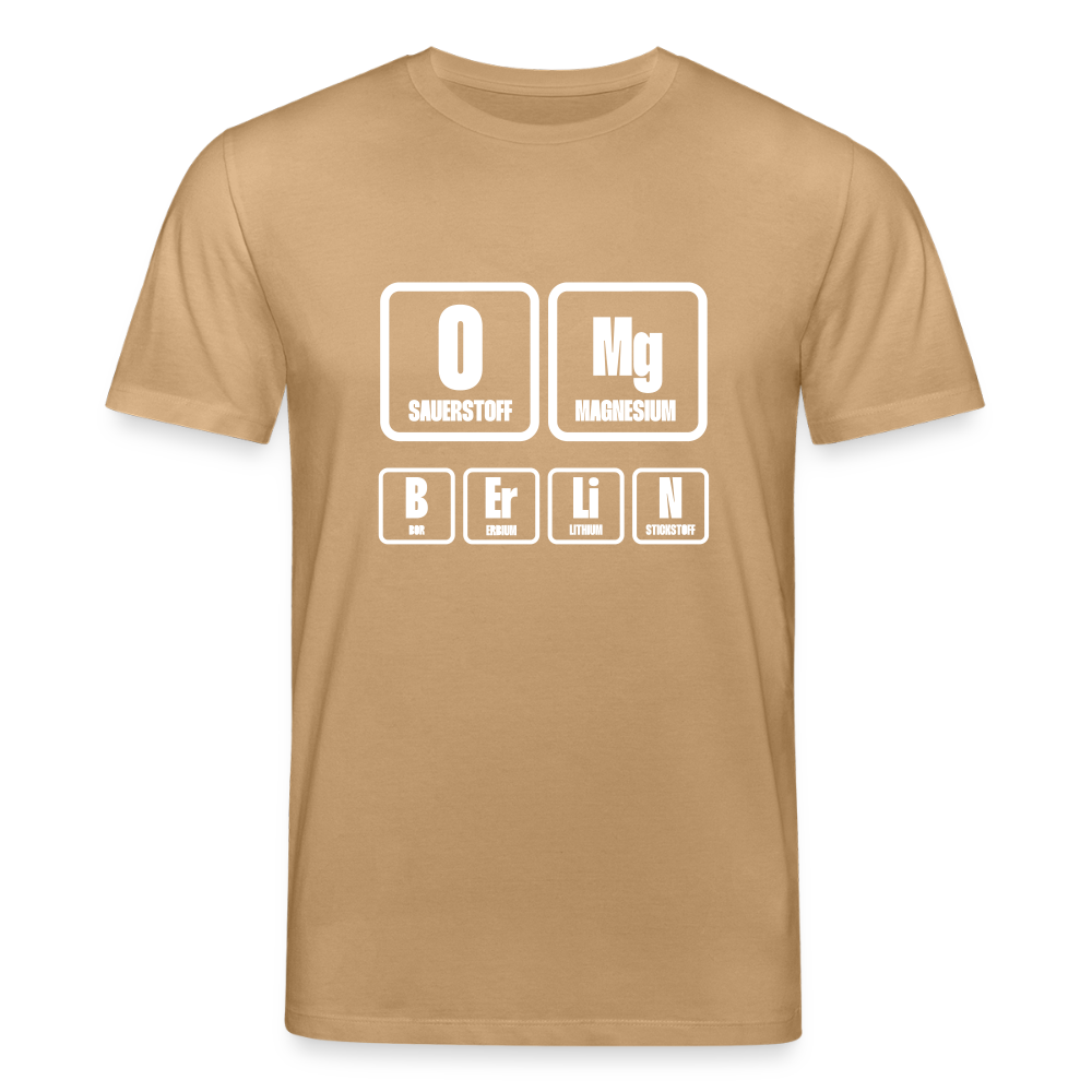OMG Berlin - Unisex Bio T-Shirt - Karamell
