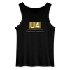 U4 - Männer Tank Top - Schwarz