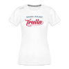 Trulla - Frauen Sport-Shirt - Weiß
