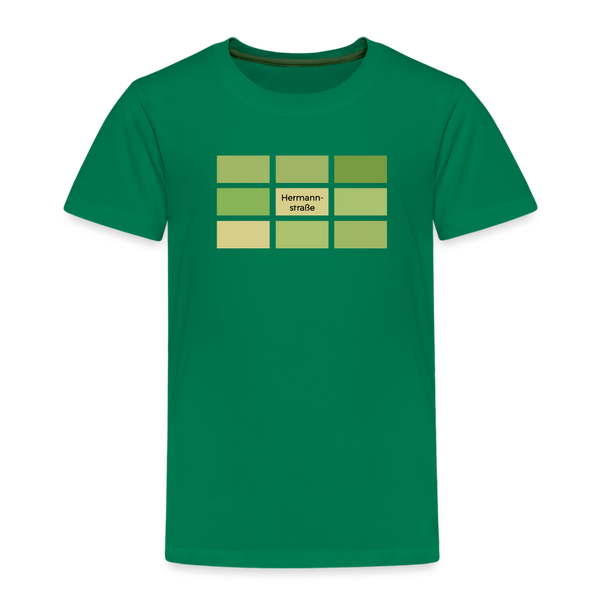 Hermanstrasse - Kinder Premium T-Shirt - Kelly Green