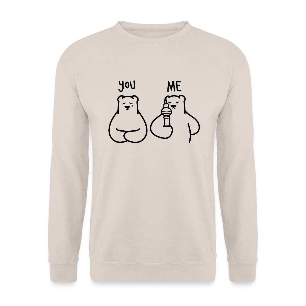 Lieber Berliner schwarz - Unisex Pullover - Sand