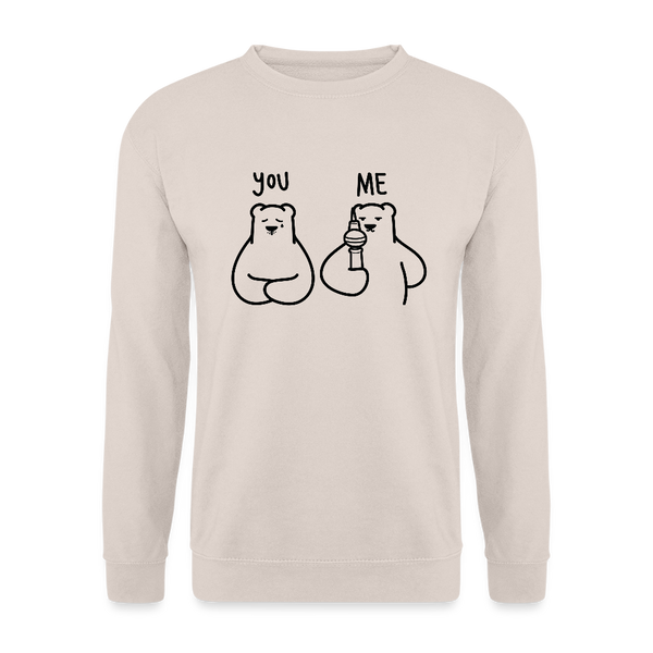 Lieber Berliner schwarz - Unisex Pullover - Sand