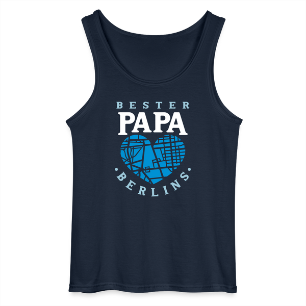 Bester Papa - Männer Tank Top - Navy