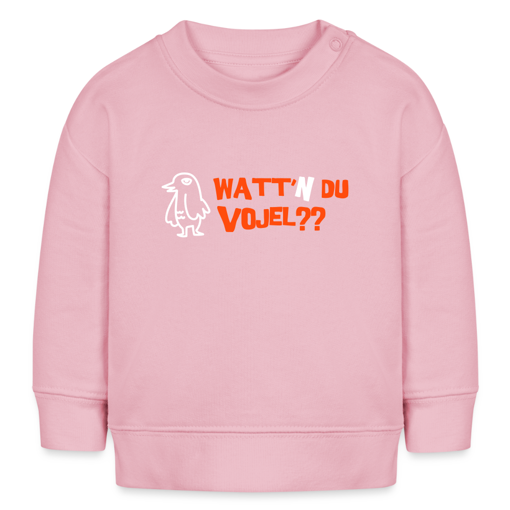 Watt'n du Vojel - Baby Bio Pullover - Hellrosa