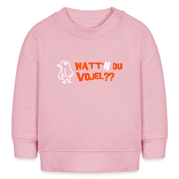 Watt'n du Vojel - Baby Bio Pullover - Hellrosa