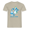 Berliner Luftbär - Männer Premium T-Shirt - Sandbeige