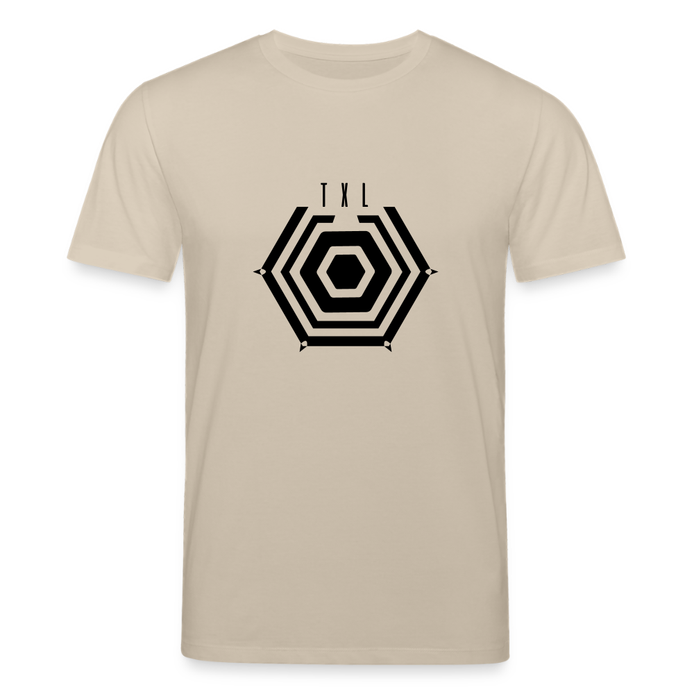 Tegel TXL Umrisse - Unisex Bio T-Shirt - Beige