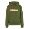 Eilmeldung: Is mir Schnurz Piepe! - Frauen Premium Hoodie - Khaki