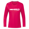 Keule - Frauen Sport Langarmshirt - dunkles Pink