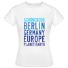 Schöneberg Planet Earth - Frauen Premium T-Shirt - Weiß