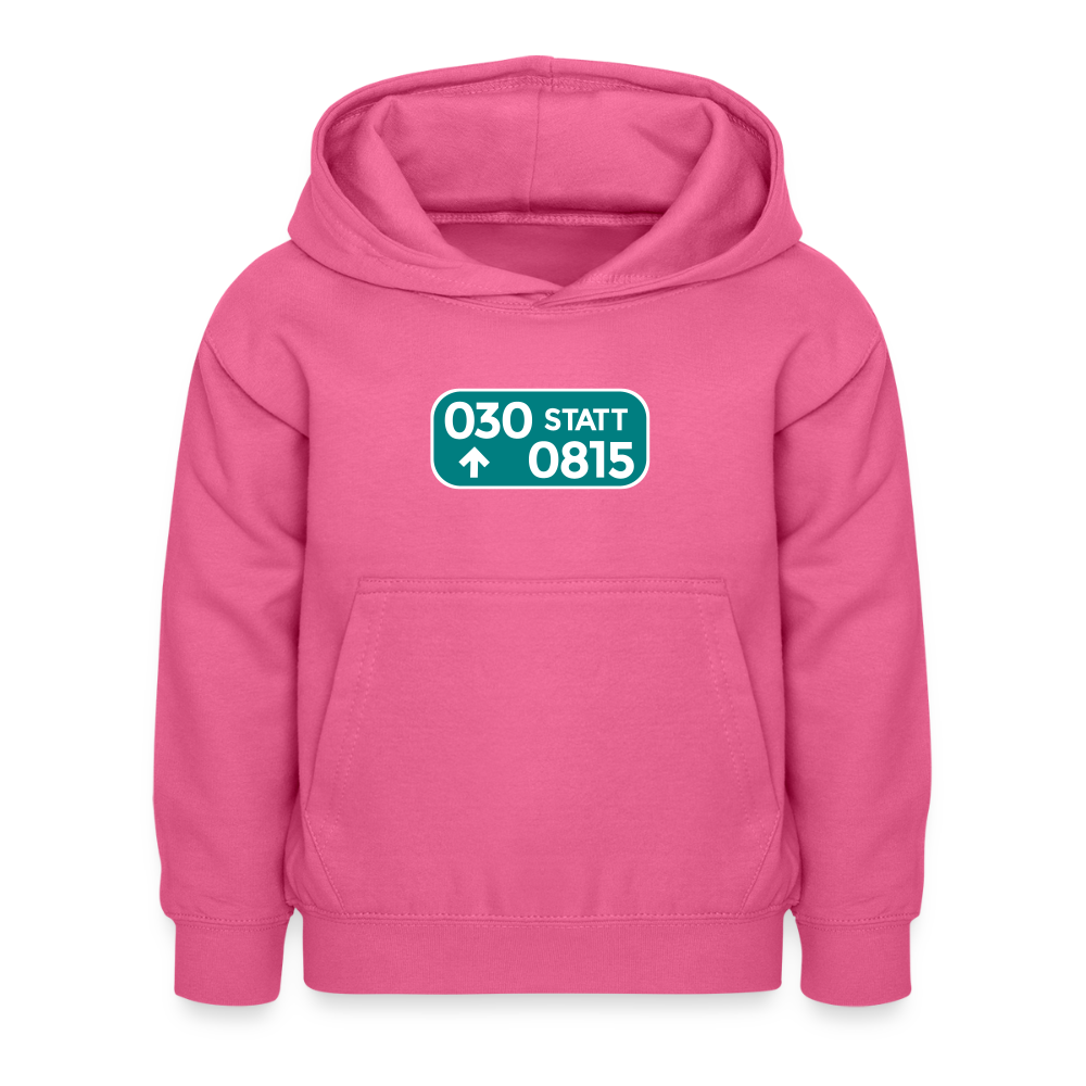 030 statt 0815 - Kinder Hoodie - Pink