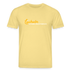 Lächeln is keen Jesichtsbruch - Unisex Bio T-Shirt - Gelb Viva
