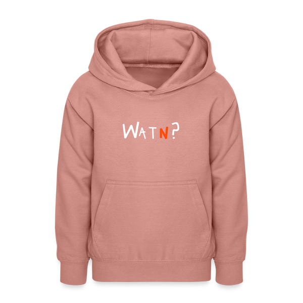 WATN? - Teenager Hoodie - Altrosa