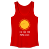 Ick fühl mir prima - Frauen Bio Tank Top - Rot
