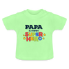 Super Hero - Baby T-Shirt - Mintgrün
