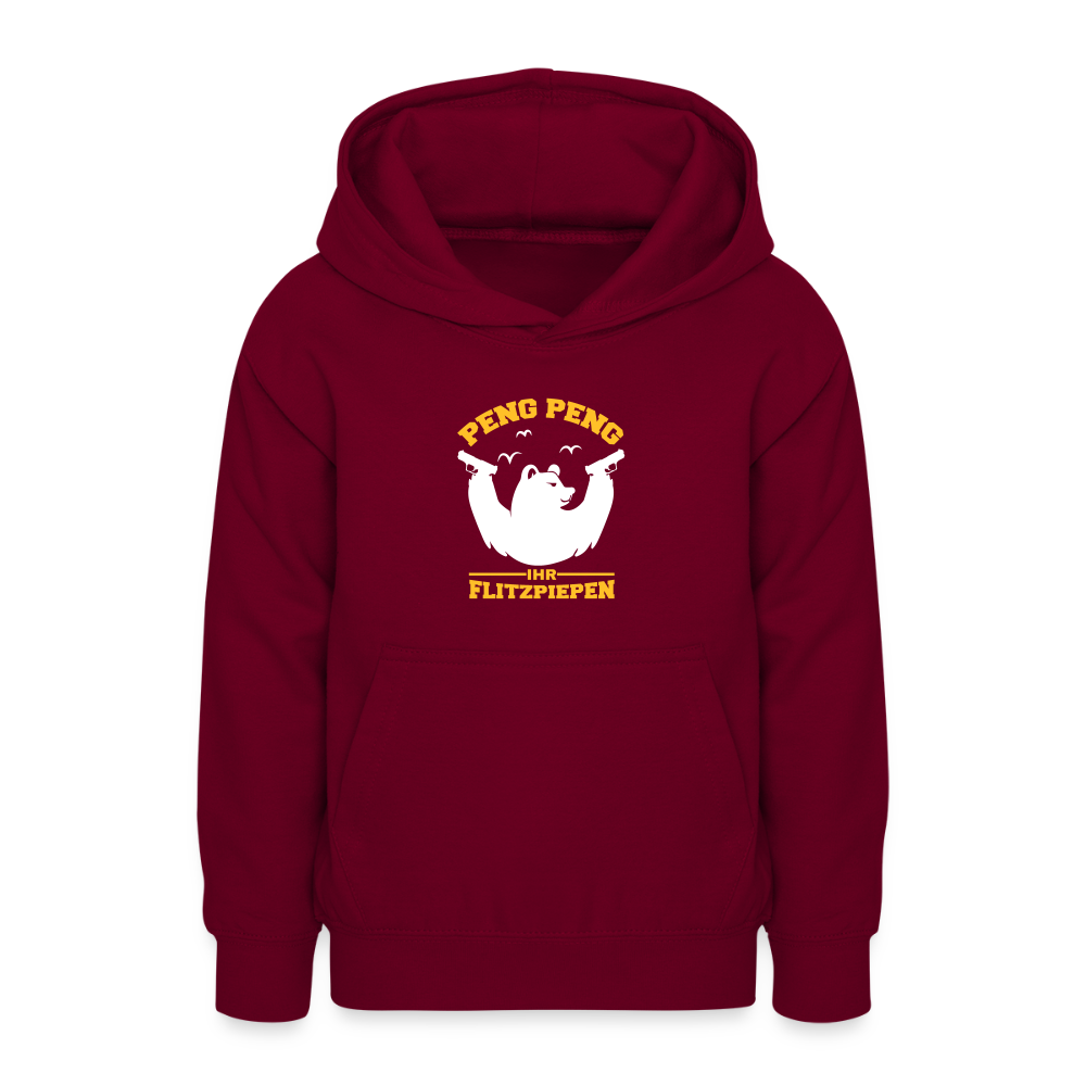 Peng Peng - Teenager Hoodie - Bordeaux