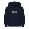 Wenn de dit liest, hör uf! - Kinder Hoodie - Navy
