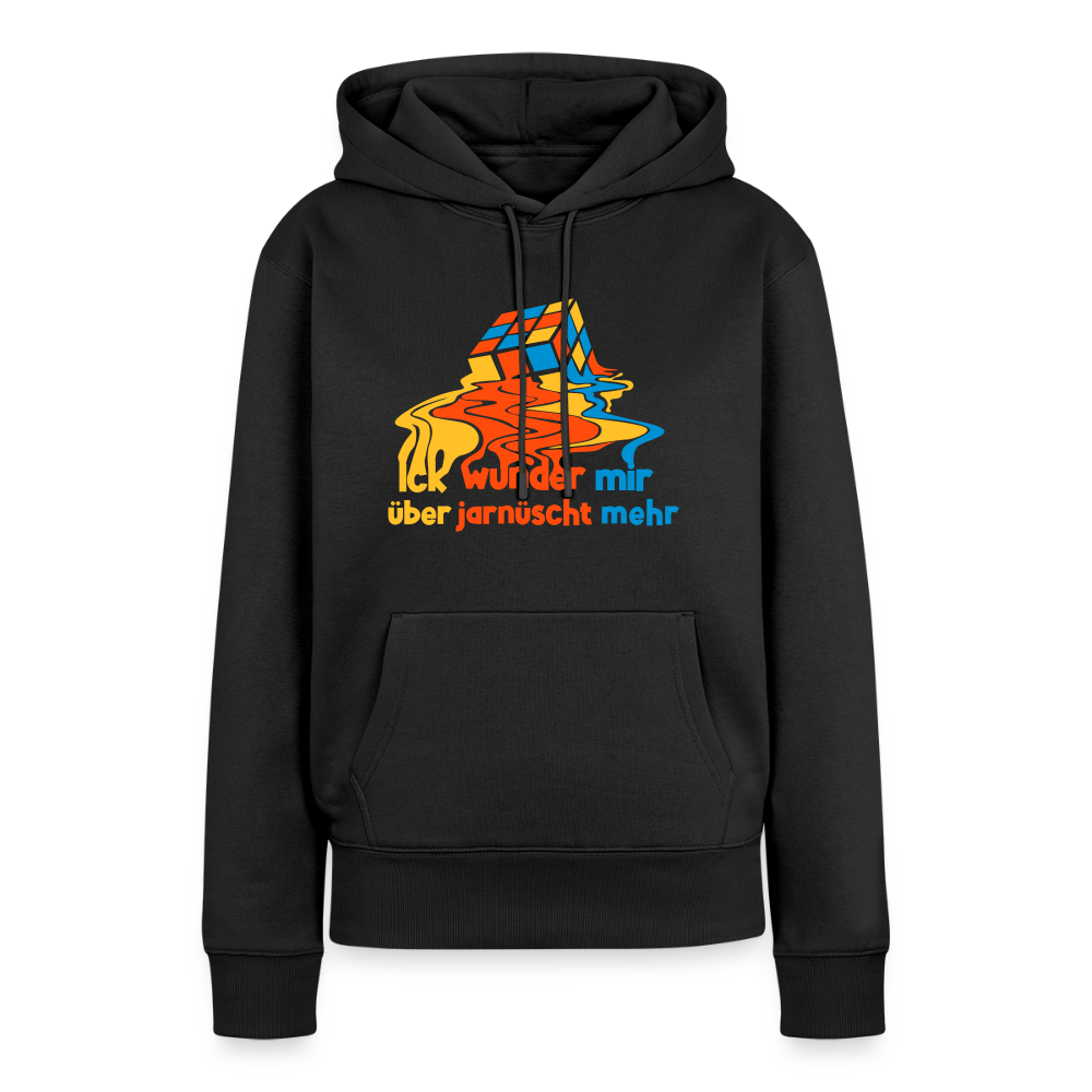 Ick Wunder Mir - Frauen Premium Hoodie - Schwarz