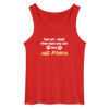 Janz Jefährlich - Männer Tank Top - Rot