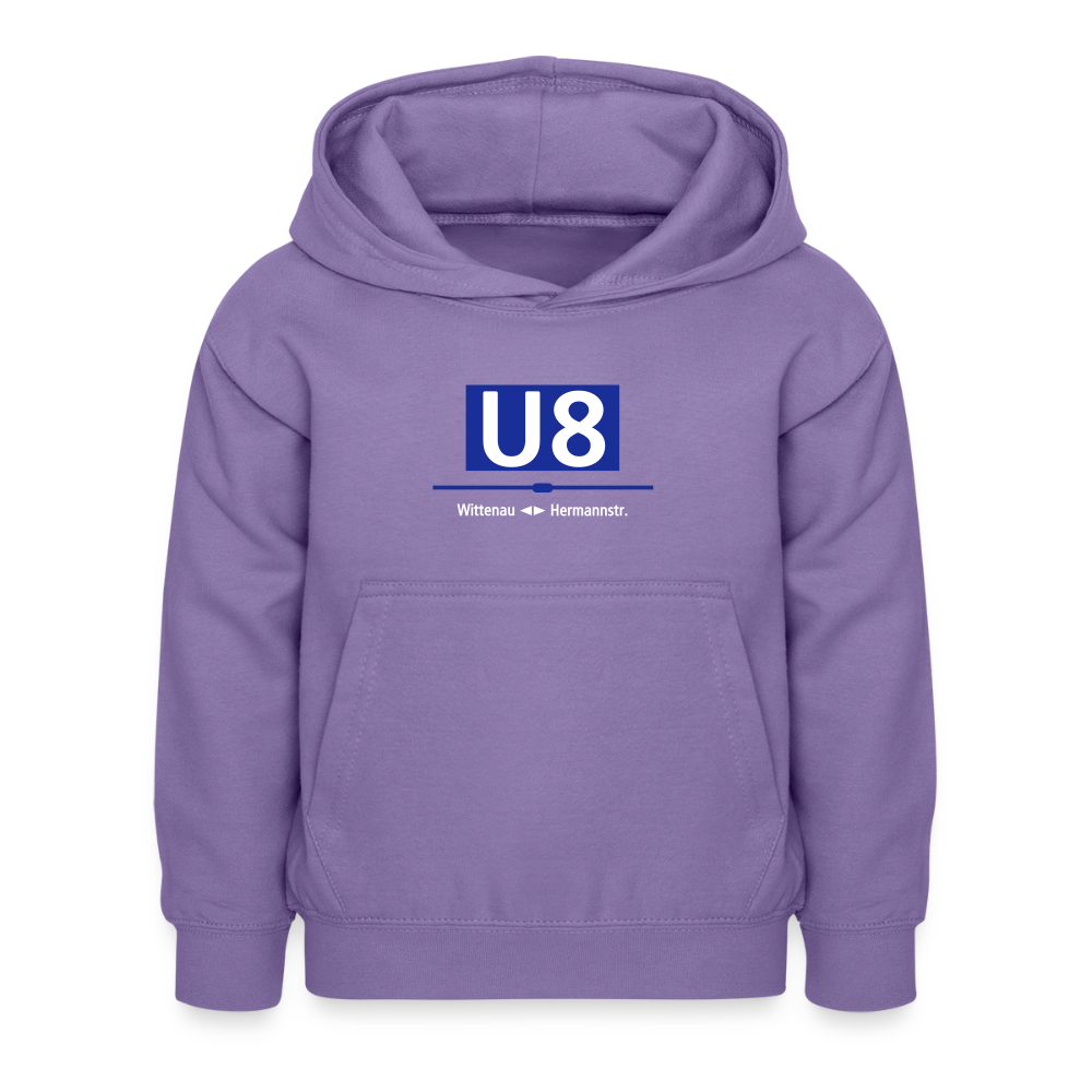 U8 - Kinder Hoodie - Lavendel