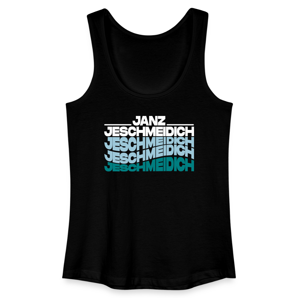 Janz Jeschmeidich - Frauen Bio Tank Top - Schwarz