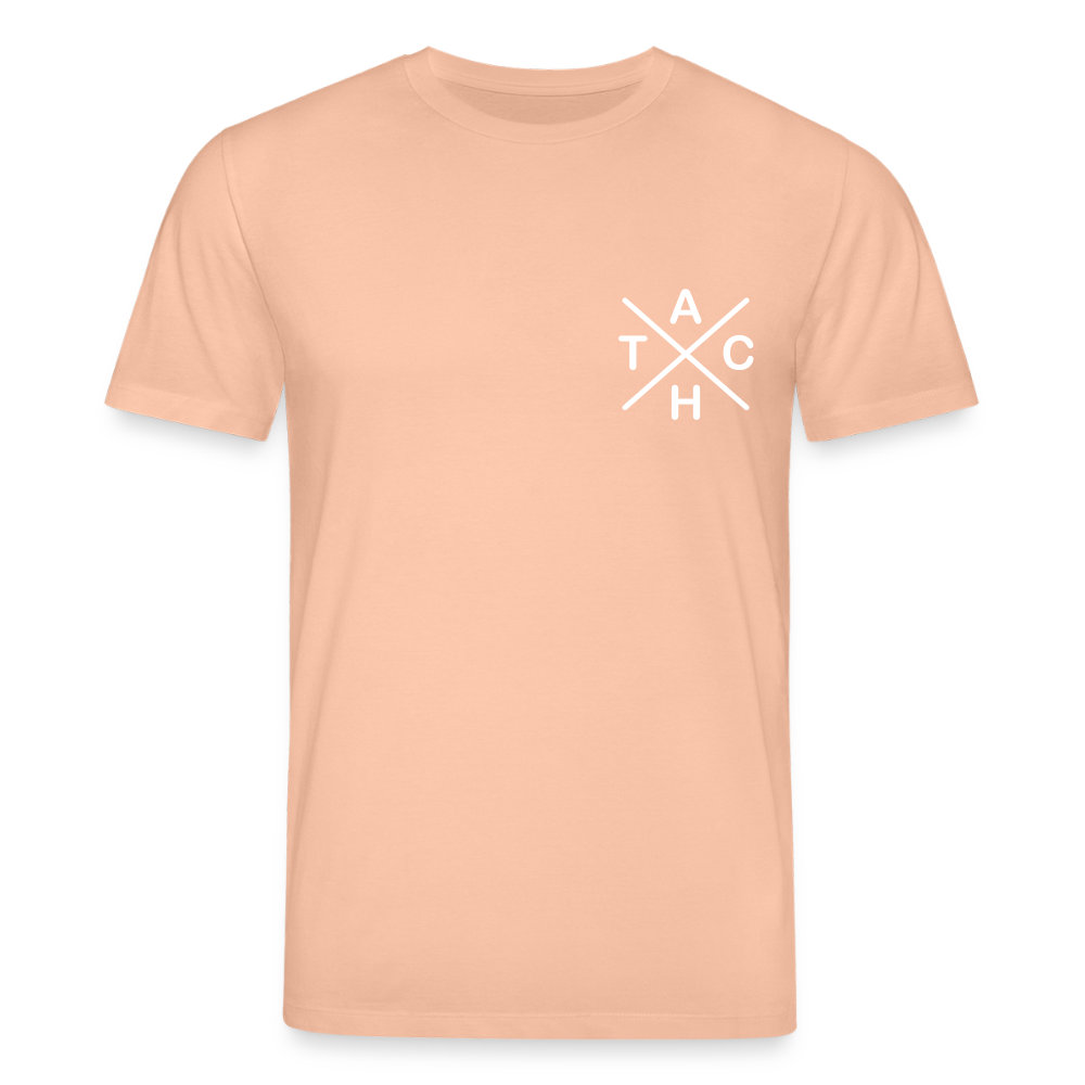 Tach X - Unisex Bio T-Shirt - Pfirsich