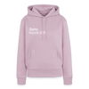 Sorry, keene Zeit! - Frauen Premium Hoodie - Altrosa
