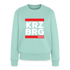 KRZBRG - Frauen Premium Pullover - Mint 