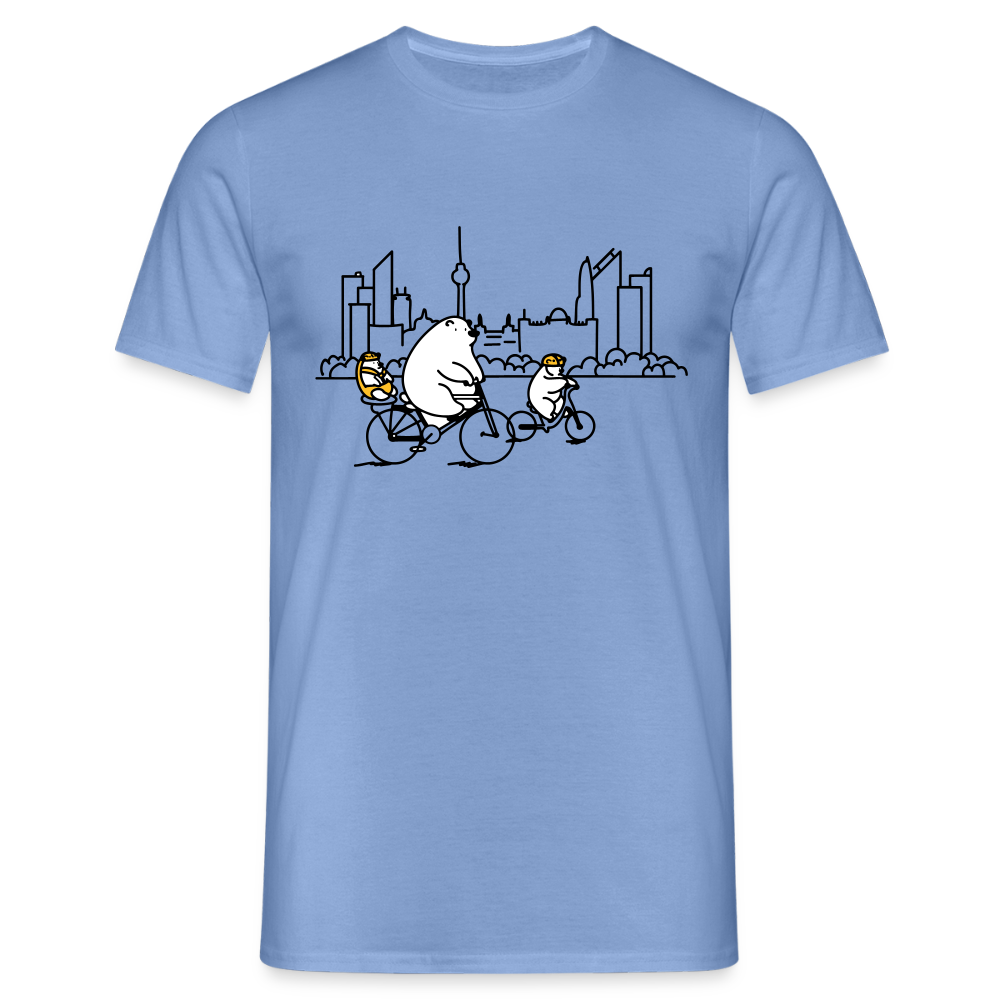 Fahrradtour Berlin - Männer Premium T-Shirt - carolina blue
