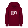 Jebongt! - Teenager Hoodie - Bordeaux