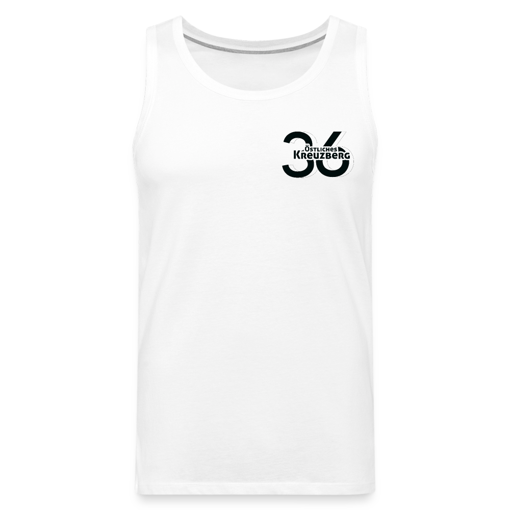 Östliches kreuzberg - Männer Premium Tank Top - Weiß