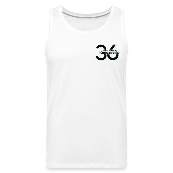 Östliches kreuzberg - Männer Premium Tank Top - Weiß
