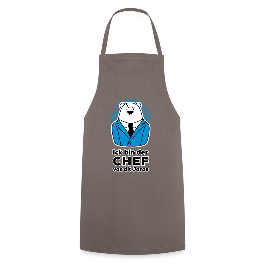 Chef - Kochschürze - Grau