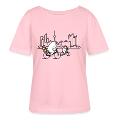 Fahrradtour Berlin - Relaxed Rundhals Frauen Bio-T-Shirt