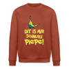 Schnurz Piepe mit Piep - Unisex Bio Sweatshirt - Terrakotta