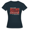 Wien Oder Wilmersdorf Uff Jeden Berlin - Frauen Premium T-Shirt - Navy